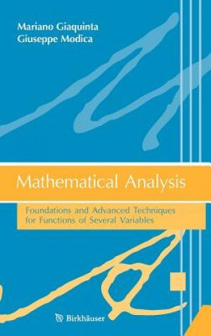 Carte Mathematical Analysis Mariano Giaquinta