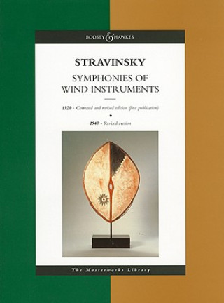 Materiale tipărite Symphonien für Bläser I STRAVINSKY