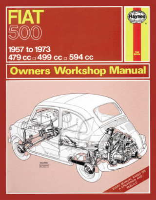 Книга Fiat 500 Owner's Workshop Manual J H Haynes
