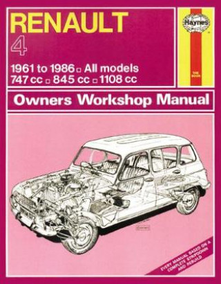 Kniha Renault 4 Haynes Publishing