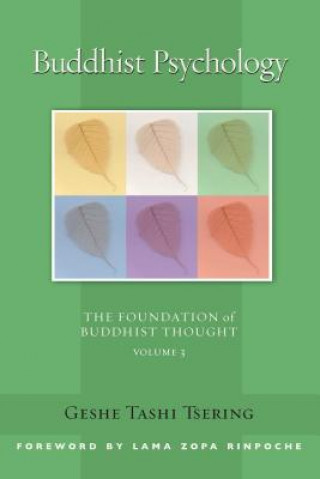 Kniha Buddhist Psychology Geshe Tashi Tsering