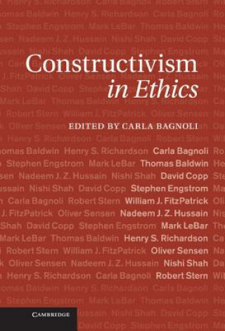 Kniha Constructivism in Ethics Carla Bagnoli