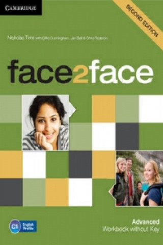 Kniha face2face Advanced Workbook without Key Nicholas Tims