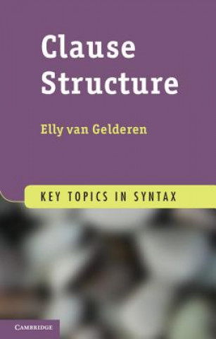 Kniha Clause Structure Elly van Gelderen