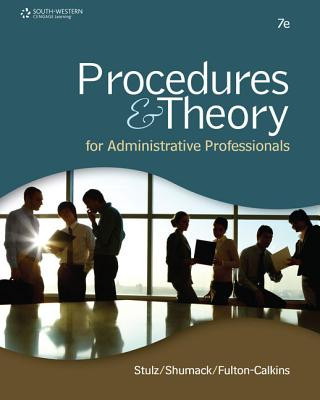 Kniha Procedures & Theory for Administrative Professionals Karin Stulz