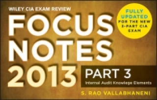 Carte Wiley CIA Exam Review Focus Notes S Rao Vallabhaneni