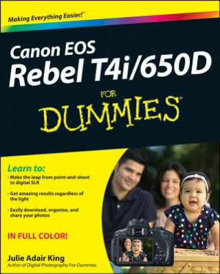 Carte Canon EOS Rebel T4i/650D For Dummies Inkling Interactive Edition Julie Adair King