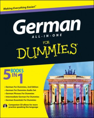 Knjiga German All-in-One For Dummies with CD .