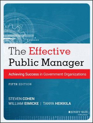 Könyv Effective Public Manager Steve Cohen