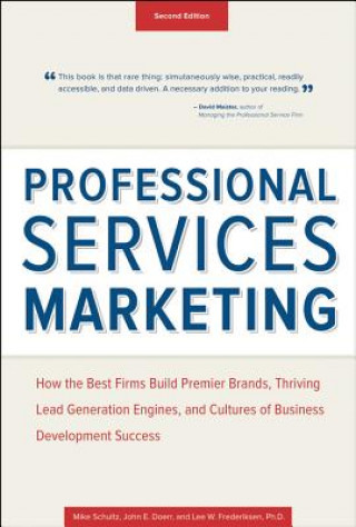 Kniha Professional Services Marketing Mike Schultz