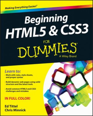 Carte Beginning HTML5 & CSS3 For Dummies Ed Tittel