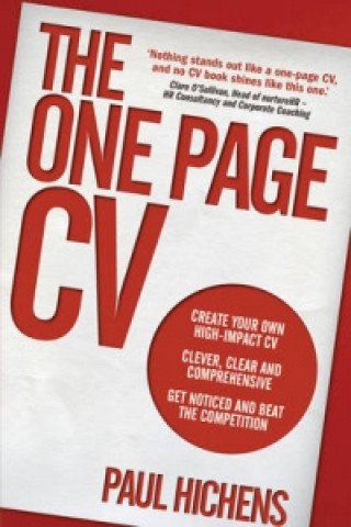 Livre One Page CV, The Paul Hichens