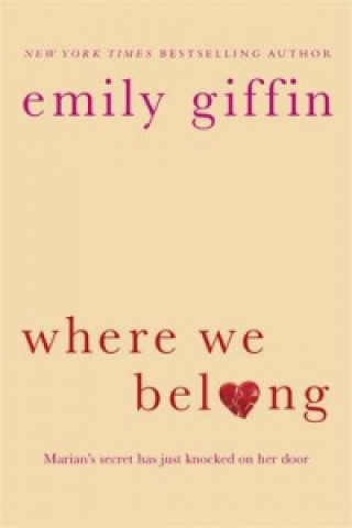 Kniha Where We Belong Emily Giffin