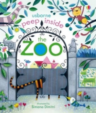 Książka Peep Inside The Zoo Anna Milbourne