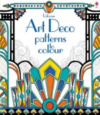 Carte Art Deco Patterns to Colour Emily Bone