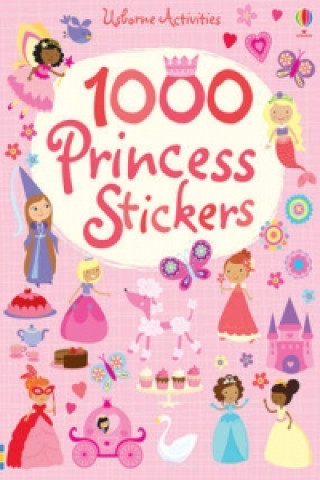 Książka 1000 Princess Stickers Lucy Bowman