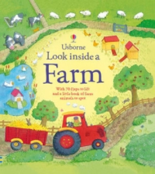 Książka Look Inside a Farm Katie Daynes