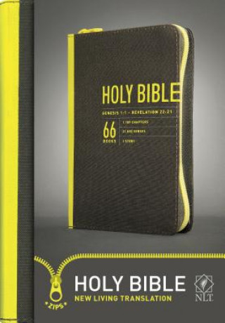 Carte Compact Bible-NLT-Zipper Closure Tyndale