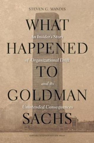 Kniha What Happened to Goldman Sachs Steven G Mandis