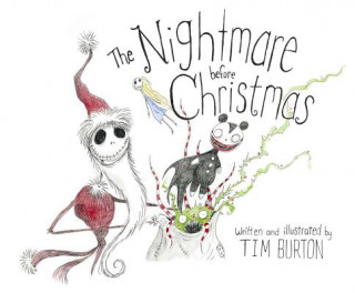 Książka Nightmare Before Christmas Tim Burton