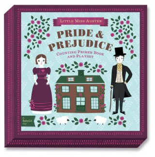 Book BabyLit Pride and Prejudice Counting Primer Board Book and Playset Jennifer Adams