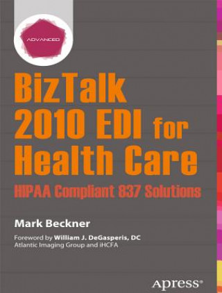 Könyv BizTalk 2010 EDI for Health Care Mark Beckner