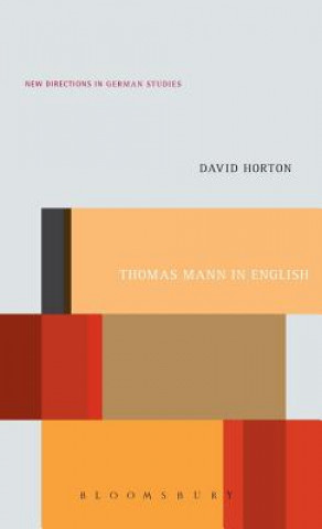 Knjiga Thomas Mann in English David Horton