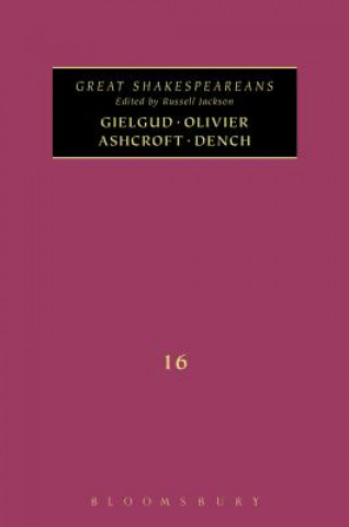 Kniha Gielgud, Olivier, Ashcroft, Dench Russell Jackson