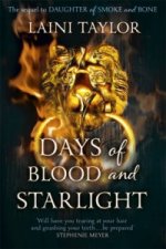 Carte Days of Blood and Starlight Laini Taylor