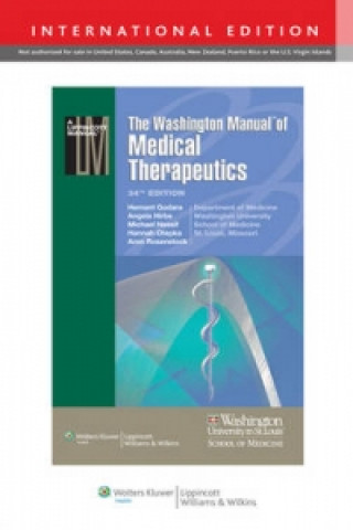Kniha Washington Manual of Medical Therapeutics Hemant Godara