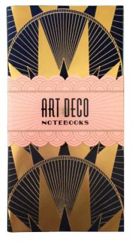 Naptár/Határidőnapló Art Deco Notebooks Chronicle Books
