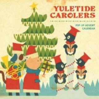 Libro Yuletide Carolers Pop-Up Advent Calendar Junzo Terada