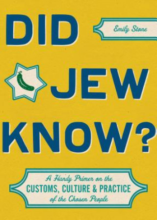 Kniha Did Jew Know? Emily Stone
