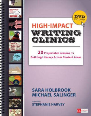 Kniha High-Impact Writing Clinics Sara Holbrook & Michael Salinger