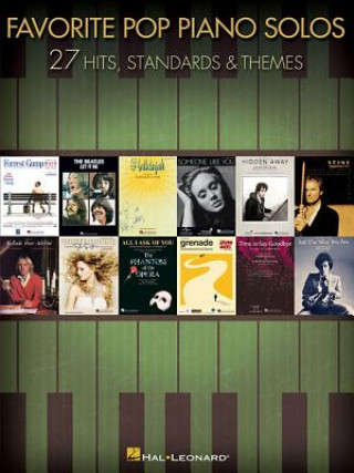 Carte Favorite Pop Piano Solos Hal Leonard Publishing Corporation