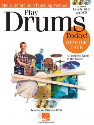 Könyv Play Drums Today! Starter Pack Hal Leonard Corp