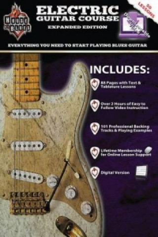 Kniha House of Blues Electric Guitar Course 