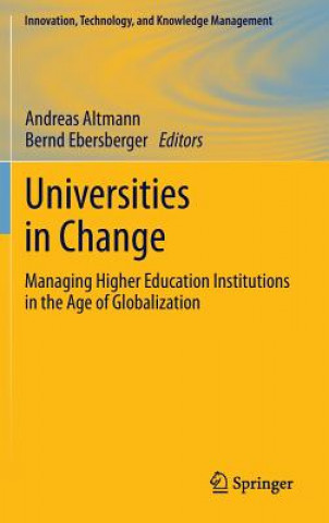 Carte Universities in Change Andreas Altmann