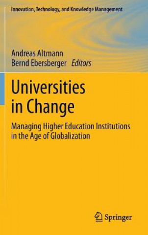 Knjiga Universities in Change Andreas Altmann