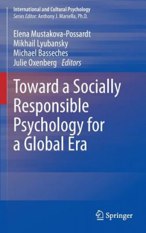 Książka Toward a Socially Responsible Psychology for a Global Era Mustakova