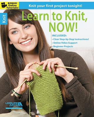 Livre Learn to Knit, Now! Leisure Arts