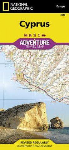 Nyomtatványok Cyprus National Geographic Maps