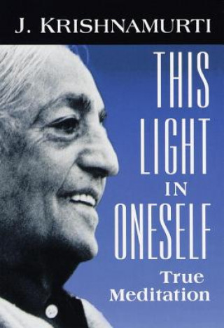 Libro This Light in Oneself J Krishnamurti