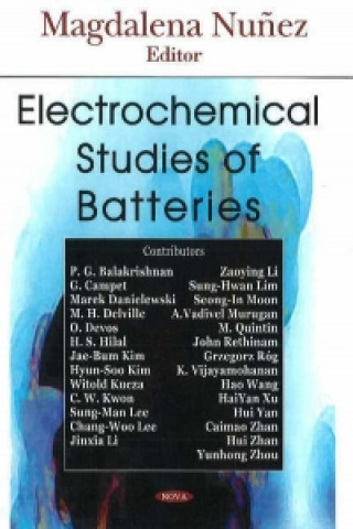 Livre Electrochemical Studies of Batteries Magdalena Nunez