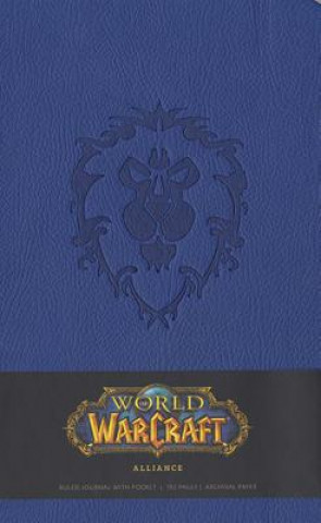 Kniha World of Warcraft Alliance Hardcover Ruled Journal (Large) Blizzard Entertainment