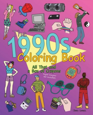 Könyv 1990s Coloring Book James Grange