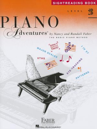 Kniha Piano Adventures Sightreading Level 2B Nancy Faber