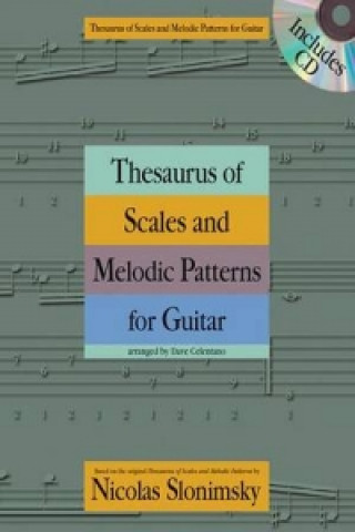 Buch Thesaurus of Scales and Melodic Patterns for Guitar Nicolas Slonimsky