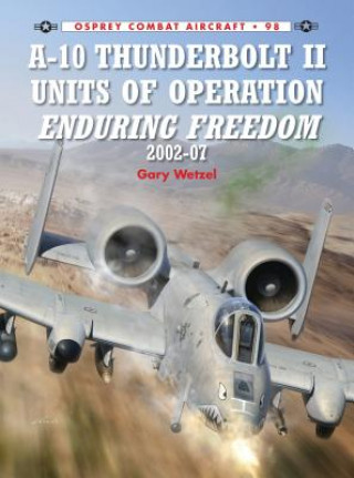 Kniha A-10 Thunderbolt II Units of Operation Enduring Freedom 2002-07 Gary Wetzel