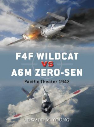 Könyv F4F Wildcat vs A6M Zero-sen Edward Young
